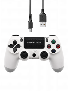 Геймпад проводной джойстик для PS4, ПК Орбита OT-PCG13 Белый